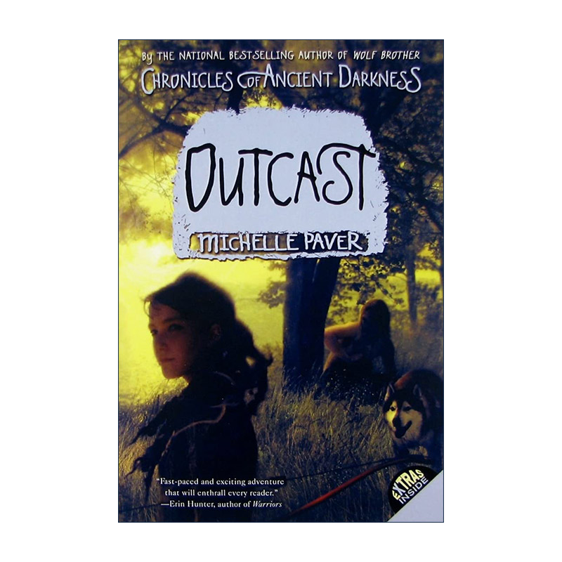英文原版 Outcast 狼兄弟系列4 湖区蛇影 英文版 进口英语原版书籍