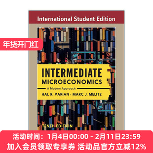 英文原版 Intermediate Microeconomics A Modern Approach 微观经济学 现代观点 第十版 谷歌首席经济学家哈尔?R.范里安 英文版