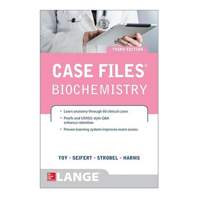 英文原版 Case Files Biochemistry 生物化学案例集 第3版 英文版 进口英语原版书籍