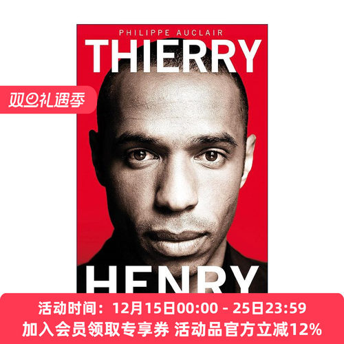英文原版 Thierry Henry Lonely at the Top 亨利 孤独在上 足球运动员蒂埃里·亨利传记 英文版 进口英语原版书籍