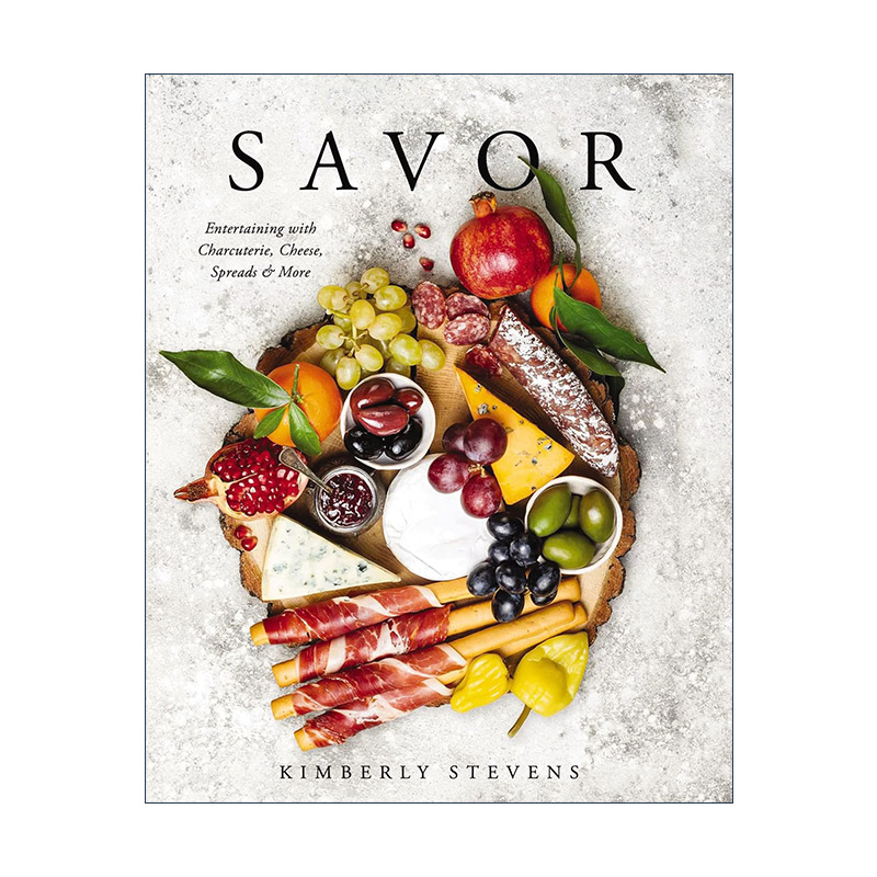 英文原版 SAVOR 品味 香肠 奶酪 调味酱 精装食谱 英文版 进口英语原版书籍