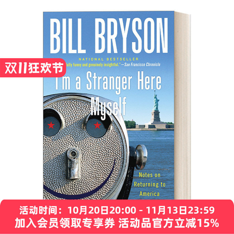 英文原版 I'm a Stranger Here Myself 人在故乡为异客 20年后返乡手记 传记 豆瓣推荐 Bill Bryson 英文版 进口英语原版书籍