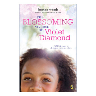 The Brenda 英文版 书籍 钻石紫罗兰盛开 Diamond Universe 进口英语原版 Blossoming 儿童小说 Violet 英文原版 Woods 宇宙