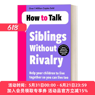 如何说孩子才能和平相处 英文原版 How to Talk Siblings Without Rivalry 英文版 进口英语原版书籍