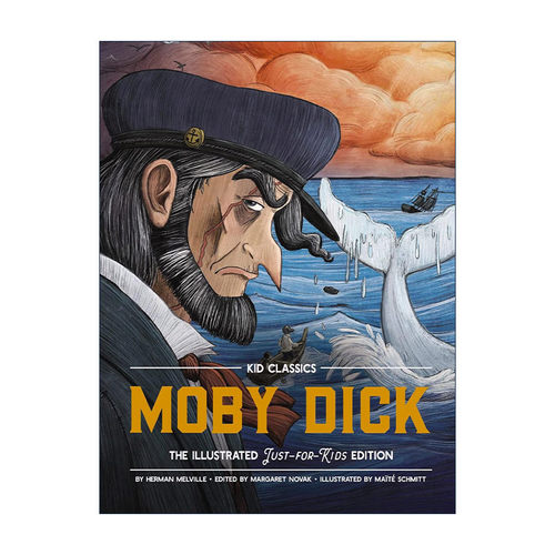 英文原版 Moby Dick 麦克白 儿童经典系列 精装彩色插图版 英文版 进口英语原版书籍