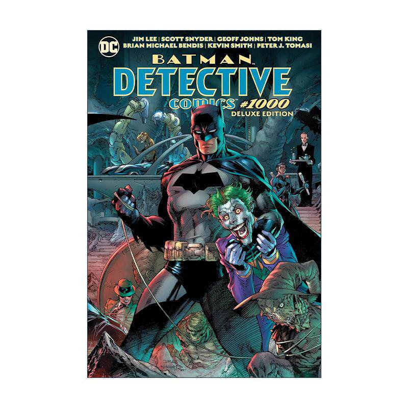 英文原版 Detective Comics #1000 蝙蝠侠 里程碑1000期DC侦探漫画 新精装豪华收藏版 英文版 进口英语原版书籍