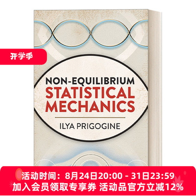 英文原版 Non-Equilibrium Statistical Mechanics 非平衡统计力学 伊利亚普里高津专著 高校和研究生适用 英文版 进口英语原版书