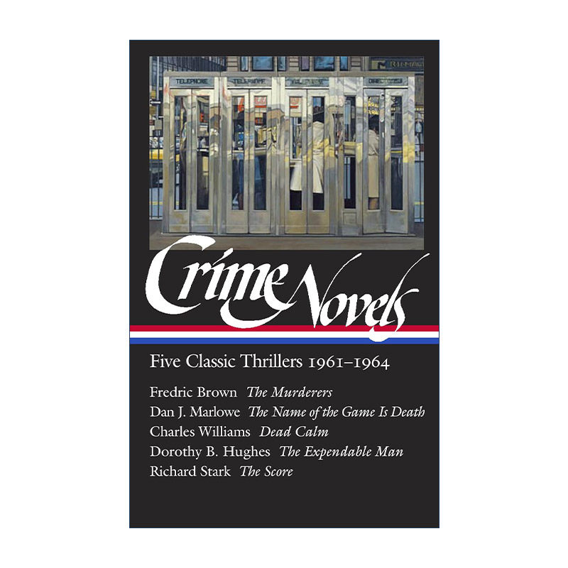 英文原版 Crime Novels Five Classic Thrillers 1961-1964 五部经典惊悚犯罪小说选集 精装美国文库 英文版 进口英语原版书籍
