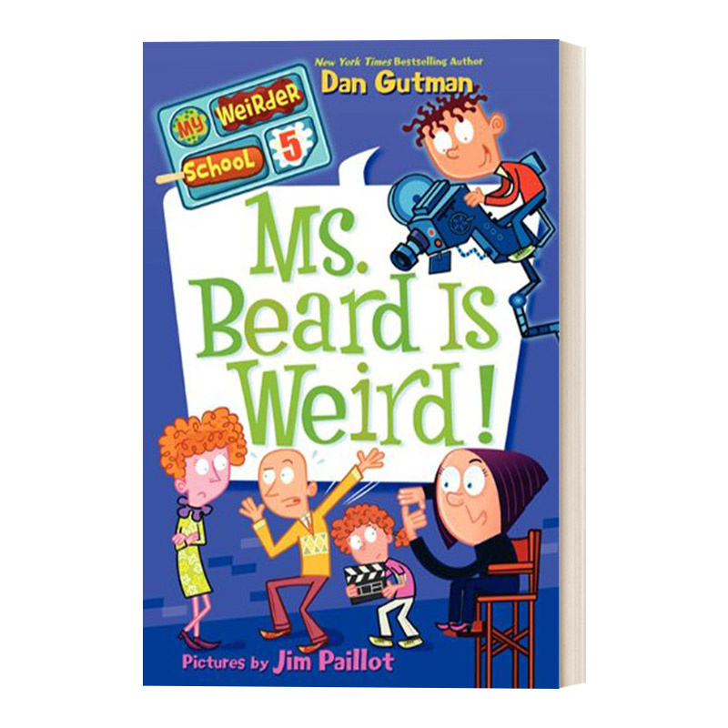 疯狂学校第三季5 英文原版 My Weirder School 5 Ms. Beard Is Weird 英文版 进口英语原版书籍