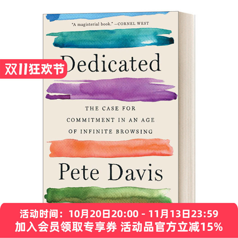 选择障碍世代 英文原版 Dedicated 受困于无限浏览模式 将成为现代最危险的文化病症 英文版 进口英语原版书籍
