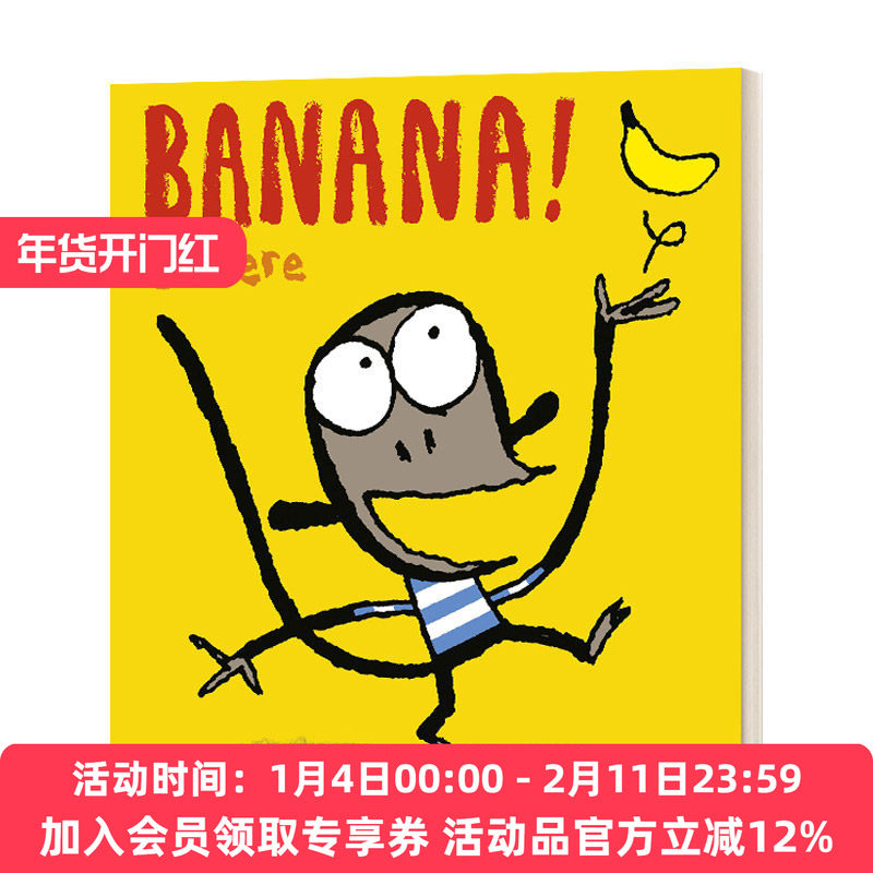 香蕉 英文原版绘本 Banana 儿童英语启蒙趣味故事书 英文版 进口英语原版书籍,书籍/杂志/报纸,原版其它,淘宝优惠券,粉丝福利购,淘宝优惠卷