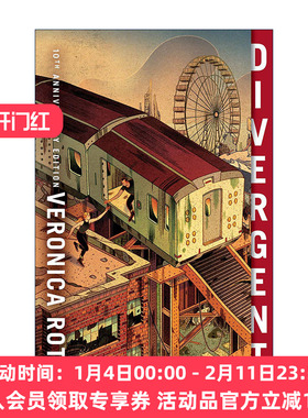 英文原版 Divergent 分歧者1 周年纪念版 英文版 进口英语原版书籍