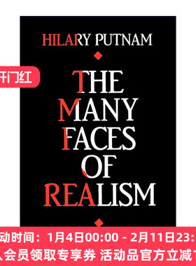 英文原版 Many Faces of Realism (Paul Carus Lectures) 实在论的多副面孔 哲学 Hilary Putnam希拉里·普特南 英文版