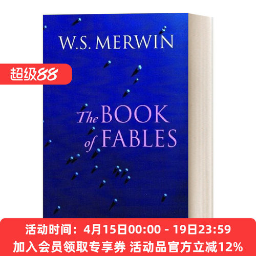 英文原版 The Book of Fables 寓言之书 美国桂冠诗人、普利策奖获得者W.S. Merwin默温 英文版 进口英语原版书籍