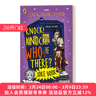 英文原版 Knock  Knock  Who's There? The Doctor Who Joke Book 神秘博士官方笑话书 英文版 进口英语原版书籍