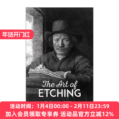 英文原版 The Art of Etching 蚀刻版画的艺术 不列颠百科全书蚀刻技术文章作者Lumsden拉姆斯登 英文版 进口英语原版书籍