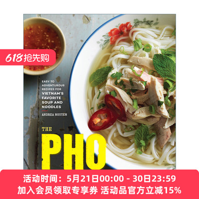 越南米粉食谱 英文原版 The Pho Cookbook 精装 Andrea Nguyen 英文版 进口英语原版书籍