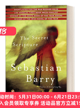 英文原版文学小说 The Secret Scripture 秘密手稿 同名电影原著小说 塞巴斯蒂安·巴里Sebastian Barry 英文版 进口英语原版书籍