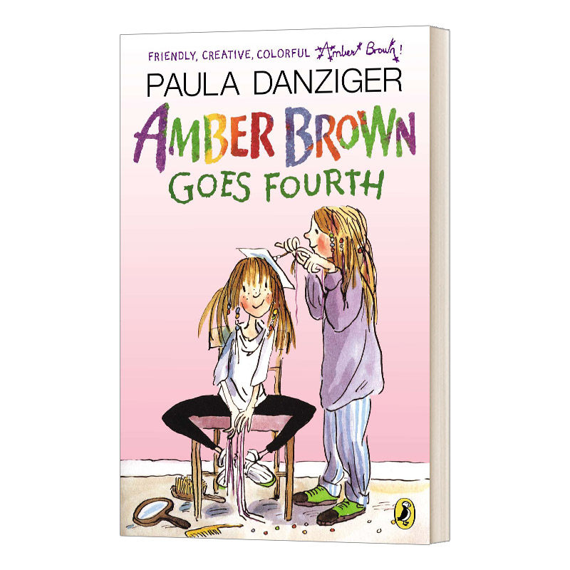 英文原版绘本 amber brown goes fourth 安珀·布朗上四年级了 英文版