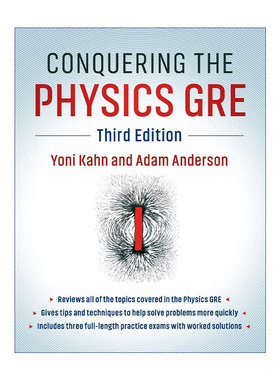 英文原版 Conquering the Physics GRE 征服GRE物理考试 应试答题技巧 Yoni Kahn 英文版 进口英语原版书籍