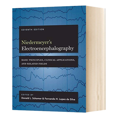 现货 尼德梅耶的脑电图 英文原版 Niedermeyer's Electroencephalography 基本原则 临床应用及相关领域 英文版 进口英语原版书籍