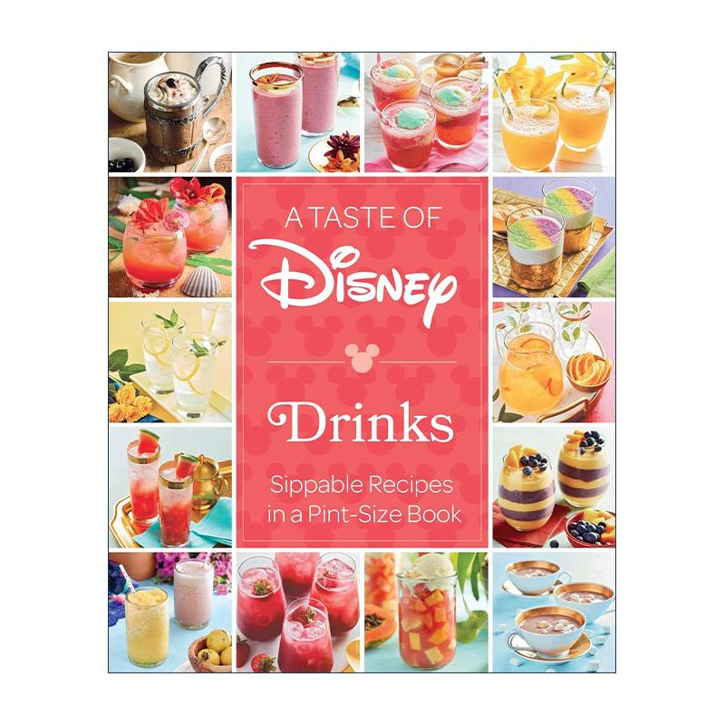 英文原版 A Taste of Disney Drinks 迪斯尼的味道 饮料 精装 英文版 进口英语原版书籍