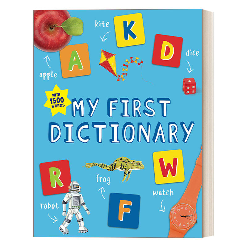 我的第一个词典 英文原版 My First Dictionary 超过1500个日常词汇 英文版 进口英语原版书籍