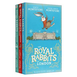 Books The London 英文原版 Collection Santa Rabbits 儿童奇幻冒险故事书 Royal Montefiore 伦敦皇家兔子系列3册套装