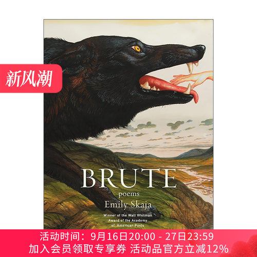 英文原版 Brute 蛮力 诗歌 2018 年沃尔特?惠特曼奖 英文版 进口英语原版书籍