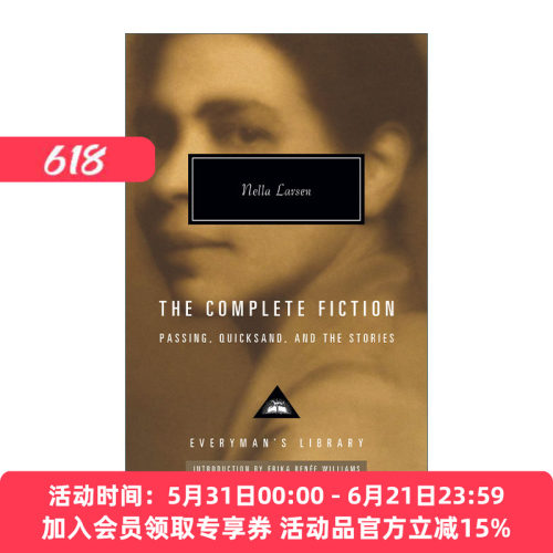 英文原版小说 The Complete Fiction of Nella Larsen  内拉·拉尔森小说集 人人图书馆当代经典系列 精装 英文版 进口英语原版书