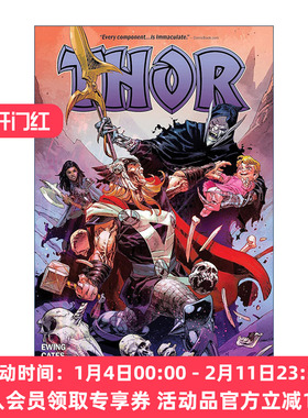 英文原版 Thor By Donny Cates Vol.5 The Legacy Of Thanos 雷神托尔 卷五 索尔 漫威漫画 复仇者联盟 英文版 进口英语原版书籍