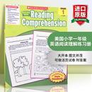 Scholastic 英文原版 comprehension 学乐教材 Reading 美国小学一年级英语阅读理解练习册 with 学乐成功系列家庭教辅书 Success