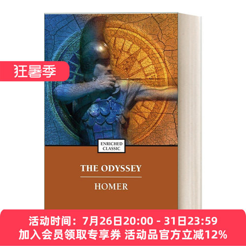荷马史诗 英文原版 The Odyssey 奥德赛 Enriched Classics系列 英文版 进口英语原版书籍