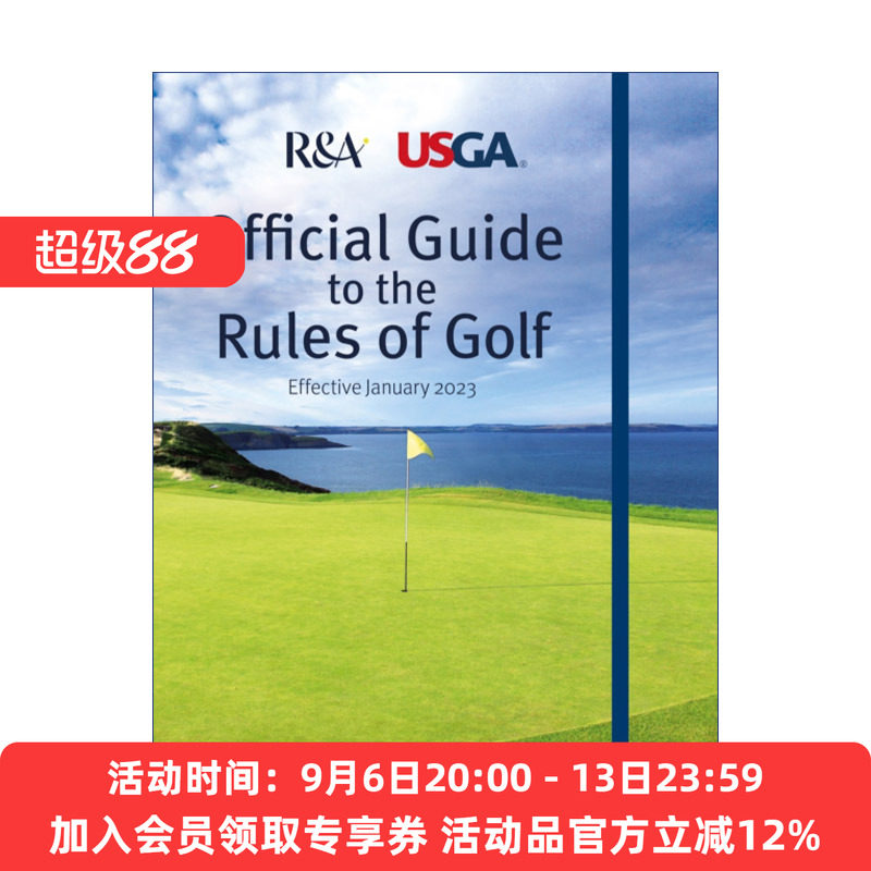 英文原版 高尔夫规则的官方指南 Official Guide to the Rules of Golf 英文版 进口英语原版书籍