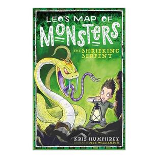 英文原版 Leo's Map of Monsters Shrieking Serpent利奥的怪物地图 尖叫蛇 牛津儿童奇幻冒险章节桥梁书 英文版 进口英语原版书籍