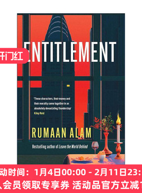 英文原版 Entitlement 应得之物 鲁曼·阿拉姆Rumaan Alam新作 Leave the World Behind作者 英文版 进口英语原版书籍