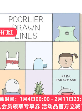 英文原版 Poorlier Drawn Lines Poorly Drawn Lines 03 喵呜 原来你是这种汪系列3 人气幽默漫画 Reza Farazmand 进口英语书籍
