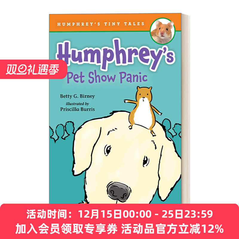 英文原版 Humphrey's Pet Show Panic Humphrey's Tiny Tales 07 汉弗莱的小故事系列7 惊险宠物秀 儿童童话故事章节桥梁书