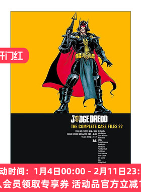 英文原版 Judge Dredd Case Files 22 特警判官 漫画合集22 英文版 进口英语原版书籍