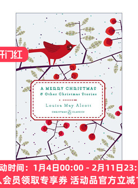 英文原版 A Merry Christmas Penguin Christmas Classics 快乐的圣诞 企鹅圣诞经典 小妇人作者Louisa May Alcott 精装 英文版