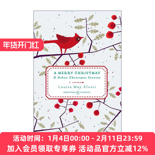 英文原版 A Merry Christmas Penguin Christmas Classics 快乐的圣诞 企鹅圣诞经典 小妇人作者Louisa May Alcott 精装 英文版