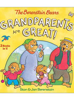 英文原版 Grandparents Are Great The Berenstain Bears 贝贝熊系列 爷爷奶奶万岁 儿童精装绘本 英文版 进口英语原版书籍