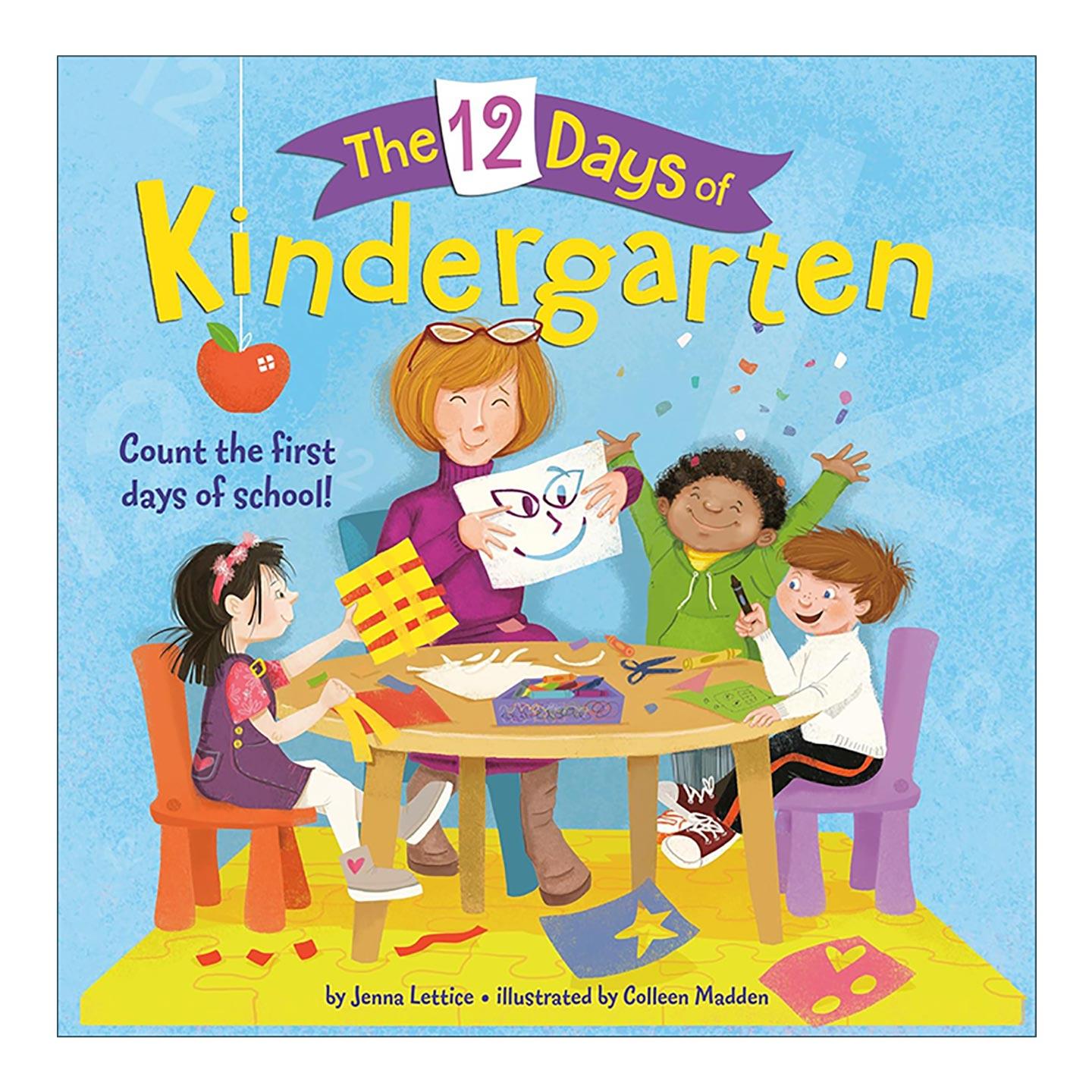 英文原版 The 12 Days of Kindergarten 12天的幼儿园生活 开学准备 儿童启蒙认知绘本 Colleen Madden 英文版 进口英语原版书籍