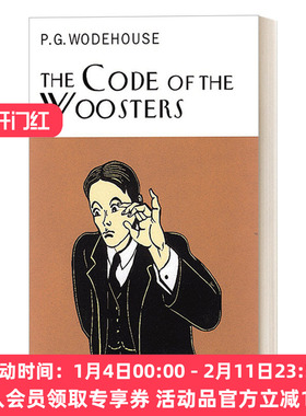 万能管家吉夫斯5 英文原版 The Code Of The Woosters 伍斯特家训 P.G.伍德豪斯 Everyman精装收藏版 英文版 进口英语原版书籍
