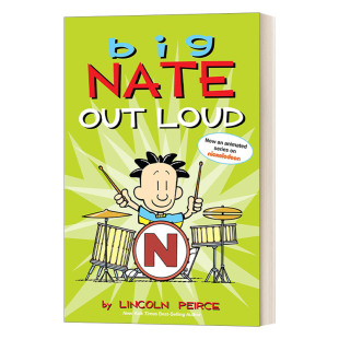 大内特系列2 书籍 Big 进口英语原版 英文版 全彩漫画小说 Loud Out Nate 英文原版 华研原版