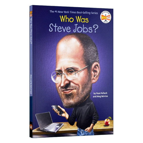 英文原版 Who Was Steve Jobs? 谁是史蒂夫 乔布斯？ 英文版 进口英语原版书籍
