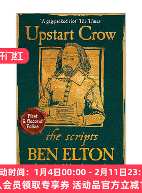 英文原版 Upstart Crow 新贵 BBC高分喜剧剧本 Ben Elton 英文版 进口英语原版书籍