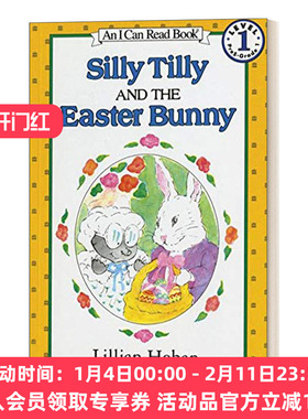傻蒂莉和复活节兔子 英文原版 Silly Tilly and the Easter Bunny I Can Read Level 1 英文版 进口英语原版书籍