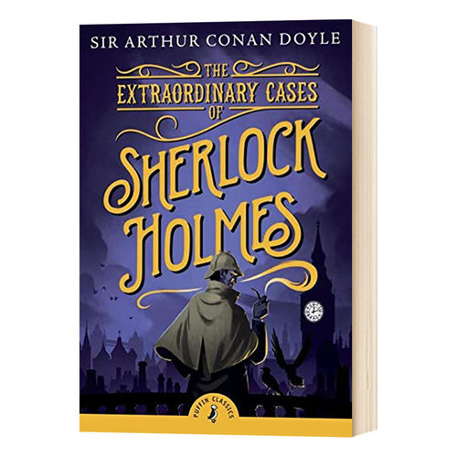 英文原版 The Extraordinary Cases of Sherlock Holmes Puffin Classics夏洛克福尔摩斯的非凡案件 英文版 进口原版英语书籍