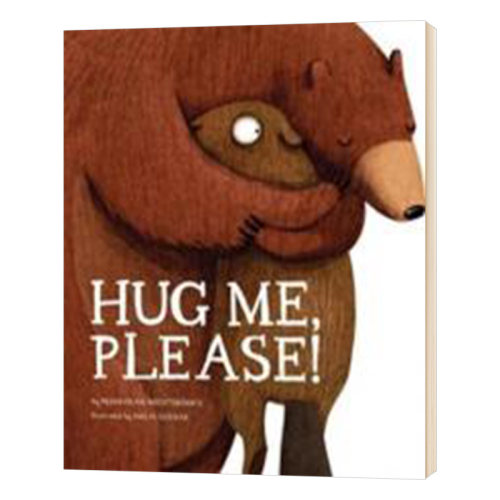 抱抱我 好吗 英文原版 Hug Me Please 英文版 儿童英语启蒙图画故事书 进口原版书籍
